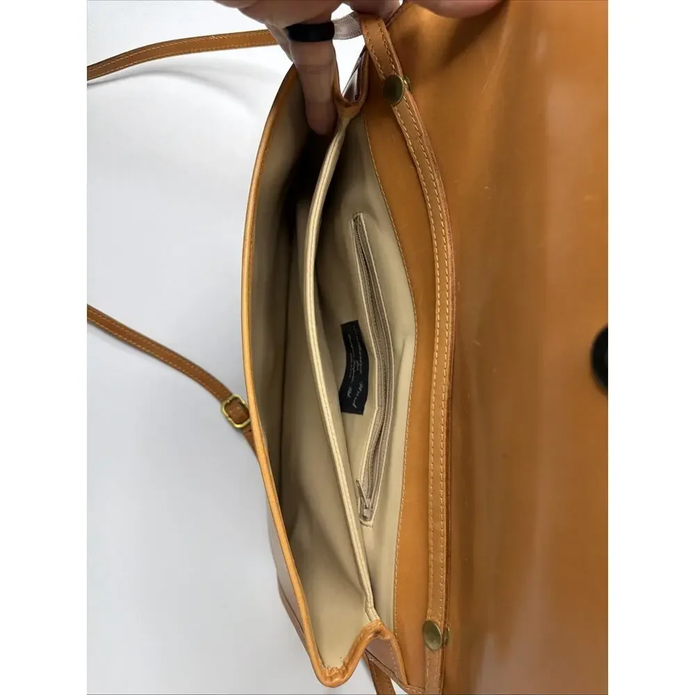 Vintage Katherine Ward Designer Imports Ltd Leather Crossbody Bag Purse USA